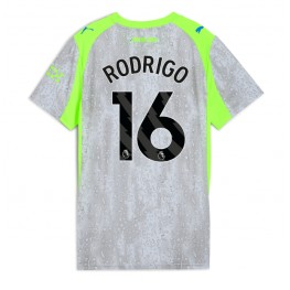 Manchester City Rodri Hernandez #16 Derde tenue Dames 2025-26 Korte Mouw